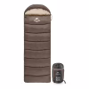 Спальний мішок Naturehike з капюшоном U250 NH20MSD07 (6°C) лівий, коричневий (6927595767207-L) - Image 1