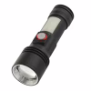 Фонарь Quantum Adept 10W LED zoom +COB з USB (QM-FL1031) - Image 1