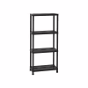 Стелаж Plastmeccanica Universal Vent пластиковий 4 полиці 60х30х138 см чорний (5136) - Image 1