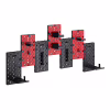 Органайзер для столу OfficePro Настінна дошка-органайзер Black/Red (WO1080B) - Image 1