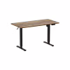 Компьютерный стол OfficePro ODE1670DW Dark Wood/Black (ODE1670DW) - Image 1