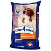 Сухой корм для собак Club 4 Paws Премиум. Для средних пород 14 кг(П) (4820215366328) - Image 1