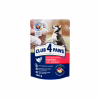 Вологий корм для собак Club 4 Paws для цуценят з індичкою в соусі 100 г (4820215363198) - Image 1