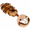 Іграшка для собак GiGwi Catch&fetch Барсук із двома пищалками 26 см (75039) - Image 1