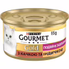 Вологий корм для кішок Purina Gourmet Gold. Подвійне задоволення з качкою та індичкою 85г (7613031381050) - Image 1