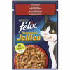 Влажный корм для кошек Purina Felix Sensations Jellies с говядиной и томатами в желе 85 г (7613039831724) - Image 1