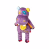 Іграшка для собак GiGwi Plush Бегемот з мотузками та пищалкою 34 см (2255) - Image 1