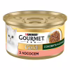 Консерви для котів Purina Gourmet Gold Соковита насолода з лососем 85 г (8445290823373) - Image 1