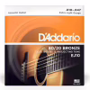 Струни для гітари D'Addario Bronze 80/20 Extra Light (10-47) (EJ10) - Image 1