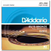 Струни для гітари D'Addario 85/15 Bronze Light (11-52) (EZ910) - Image 1