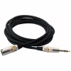 Мікрофонний кабель RockCable Microphone Cable - XLR (m) / TRS Jack 3m (RCL 30383 D6 M BA) - Image 1