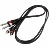 Інсертний кабель RockCable Patch Cable - 2 x RCA to 2 x TS Jack (1.5m) (RCL 20932 D4) - Image 1