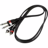 Інсертний кабель RockCable Patch Cable - 2 x RCA to 2 x TS Jack (1.5m) (RCL 20932 D4) - Image 1