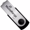 USB флеш накопитель Mediarange 64GB Black/Silver USB 2.0 (MR912) - Image 1
