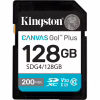 Карта памяти Kingston 128GB SDXC сlass 10 UHS-I U3 V30 Canvas Go Plus G4 (SDG4/128GB) - Image 1