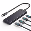 Концентратор Ugreen USB-C to 4xUSB-C 3.2 Gen2 10Gbps CM806 black (35584) - Image 1