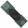 USB флеш накопитель Kingston 256GB DataTraveler Duo USB 3.2 / Type-C Black/Green (DTDEG2/256GB) - Image 1