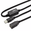 Дата кабель USB 2.0 AM/AF 10.0m active Digitus (DA-73100-1) - Image 1