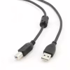 Кабель для принтера USB 2.0 AM/BM 1.5m ferrite Cablexpert (CCFB-USB2-AMBM-1.5M) - Image 1