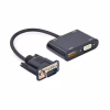 Переходник Cablexpert VGA to HDMI/VGA+audio 3.5mm (A-VGA-HDMI-02) - Image 1