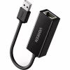 Перехідник USB 2.0 AM to RJ45 Ethernet 100Mbps CR110 Ugreen (20254) - Image 1