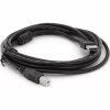 Кабель для принтера USB 2.0 AM/BM 3.0m ferrite black Voltronic (YT-AM/BM-3.0BB) - Image 1