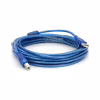 Кабель для принтера USB 2.0 AM/BM 5.0m ferrite blue Ritar (YT-AM/BM-5.0TBL) - Image 1