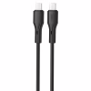 Дата кабель USB-C to USB-C 1.0m 60W black XO (NBQ231B_Black) - Image 1