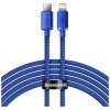 Дата кабель USB-C to Lightning 2.0m 20W blue Baseus (CAJY000303) - Image 1