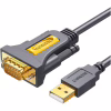 Кабель для передачи данных USB to COM M 2.0m DB9 RS-232 CR104 black Ugreen (20222) - Image 1