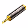 Перехідник 3.5mm M to 6.35mm F AV168 black Ugreen (60711) - Image 1