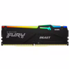 Модуль пам'яті для комп'ютера DDR5 16GB 5600 MHz FURY Beast RGB Kingston Fury (ex.HyperX) (KF556C40BBA-16) - Image 1
