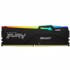 Модуль пам'яті для комп'ютера DDR5 16GB 5600 MHz FURY Beast RGB Kingston Fury (ex.HyperX) (KF556C40BBA-16) - Image 1