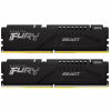 Модуль пам'яті для комп'ютера DDR5 64GB (2x32GB) 5600 MHz Beast Black Kingston Fury (ex.HyperX) (KF556C36BBEK2-64) - Image 1