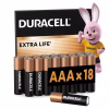 Батарейка Duracell AAA лужні 18 шт. в упаковці (5000394107557 / 81546741) - Image 1