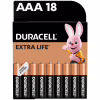 Батарейка Duracell AAA лужні 18 шт. в упаковці (5000394107557 / 81546741) - Image 1