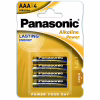 Батарейка Panasonic AAA LR03 Alkaline Power * 4 (LR03REB/4BPR) - Image 1