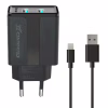 Зарядний пристрій Grand-X 5V 2,1A Black + cable USB-Lightning (CH15LTB) - Image 1