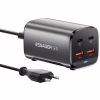 Зарядное устройство Essager 2xUSB-C + 2xUSB 67W GaN (ECT2AC-JYB0G-Z) - Image 1