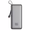 Батарея універсальна XO 20000mAh 130W, PD, QC (XO-PR268_grey) - Image 1