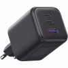 Зарядний пристрій Ugreen 2xUSB-C PD45W + 1xUSB QC3.0 GaN X527 gray (65156B) - Image 1