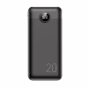Батарея універсальна VEGER 20000mAh L20S 20W PD QC LCD black (6970453555362) - Image 1
