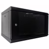 Шкаф настенный Hypernet 4U 19" 600x300 (WMNC-30-4U-FLAT-BLACK) - Image 1
