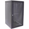 Шафа настінна Hypernet 18U 19" 600x450 (WMNC-18U-FLAT-BLACK) - Image 1