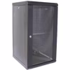 Шафа настінна Hypernet 18U 19" 600x450 (WMNC-18U-FLAT-BLACK) - Image 1