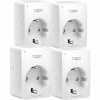 Розумна розетка TP-Link Tapo P100 (4-pack) (Tapo P100(4-pack)) - Image 1