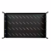 Полка 19" Hypernet 1U глиб. 300мм, в шкафи глибиною 450мм, колір чорний (U-FS-45-Black) - Image 1