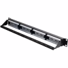 Патч-панель Hypernet 19" 24 порта UTP cat.6 з менеджментом кабеля (PP-KUTP6-24-NM-CM) - Image 1