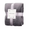 Плед Ardesto Flannel 100% полиэстер, темно-серый 200х220 см (ART0213SB) - Image 1