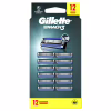 Змінні касети Gillette Mach3 12 шт. (3014260323240/8006530028875) - Image 1